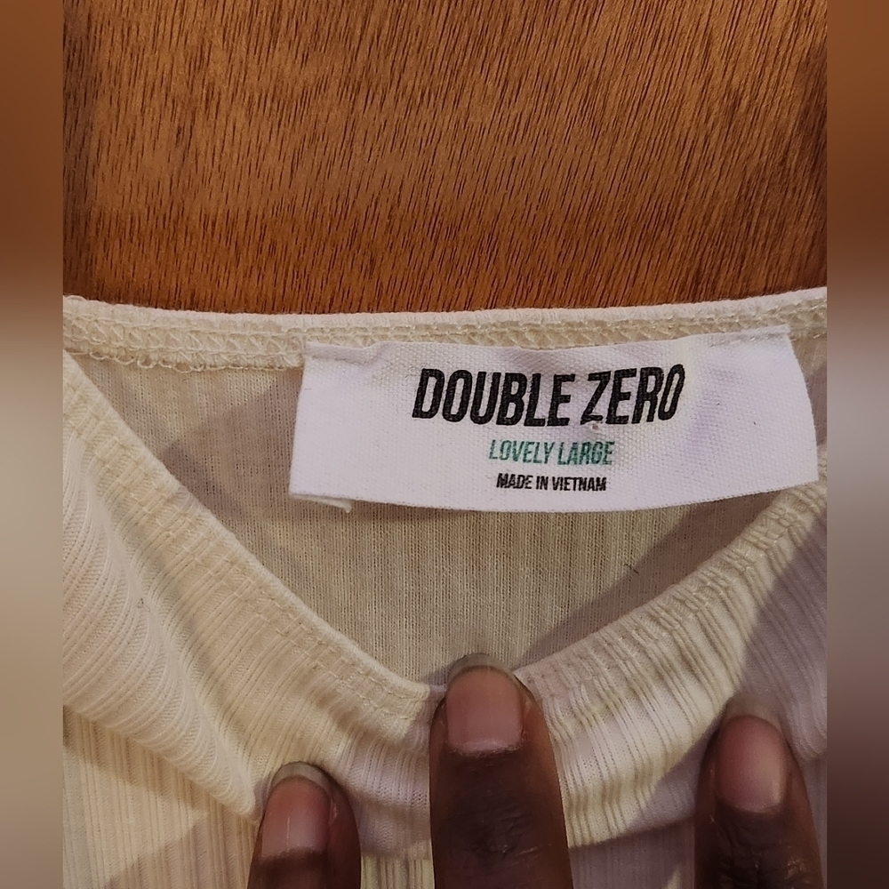 DOUBLE Zero Ruffled Straps Bodysuit - Picture 4 of 7